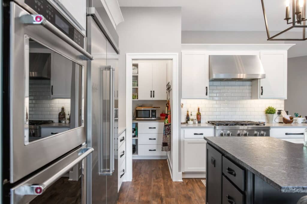 Example of interior design for kitchen