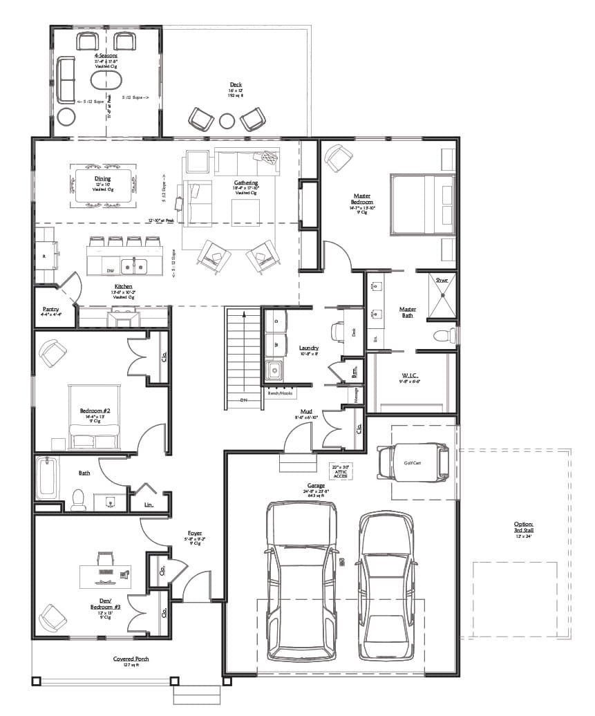 Cypress Review Sheet Floor Plan